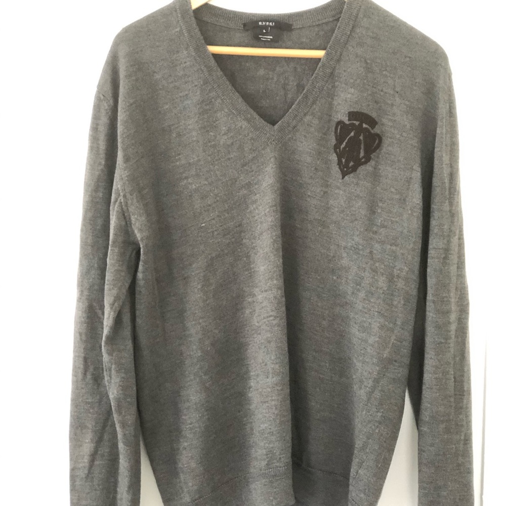 Gucci V neck sweater